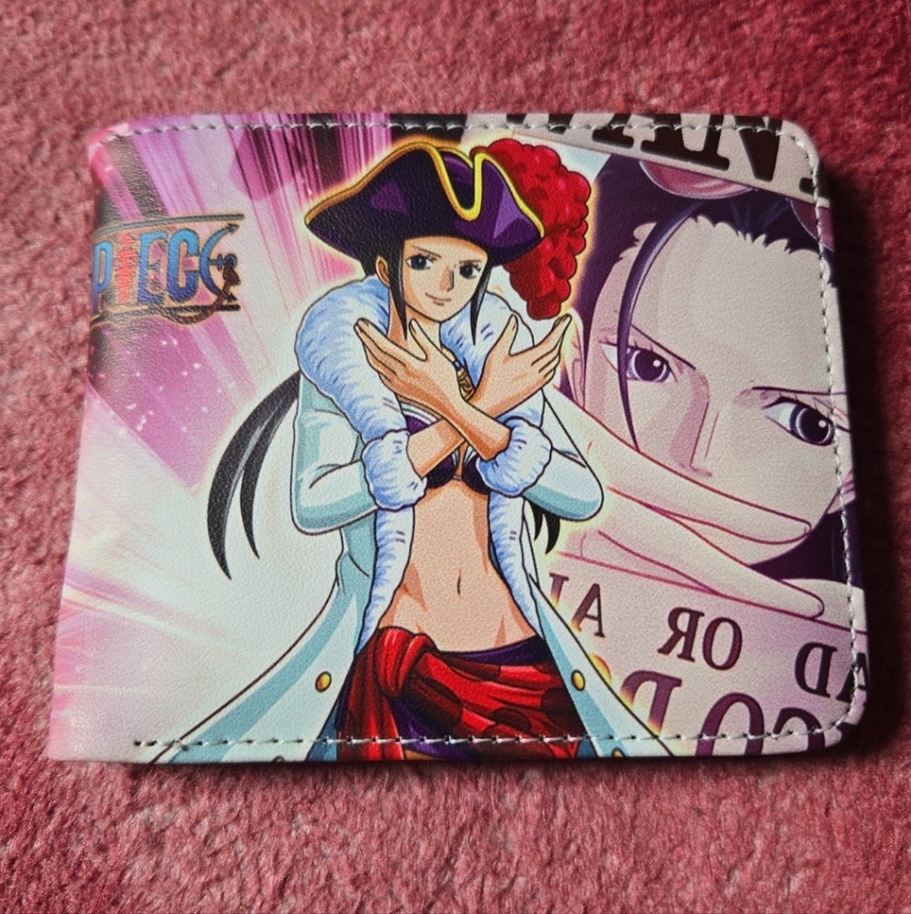 New One Piece Anime Manga Leather Wallet